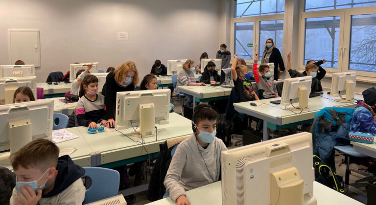 Die Medienscouts in Aktion
