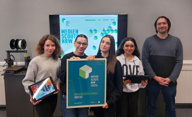 Wir sind Medienscouts-Schule 2022/23