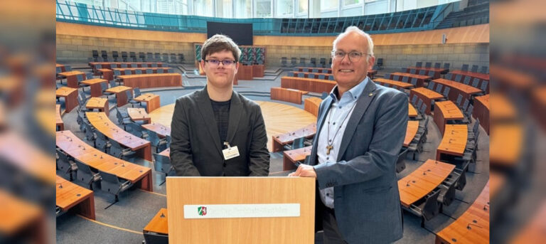 NEG-Schüler beim 14. Jugendlandtag