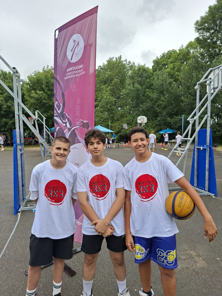 Starke Leistungen und viel Spaß beim (Street-) Basketball-Turnier 3×3 in Essen